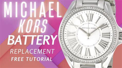 where can i get a michael kors watch battery replaced|michael kors watch battery list.